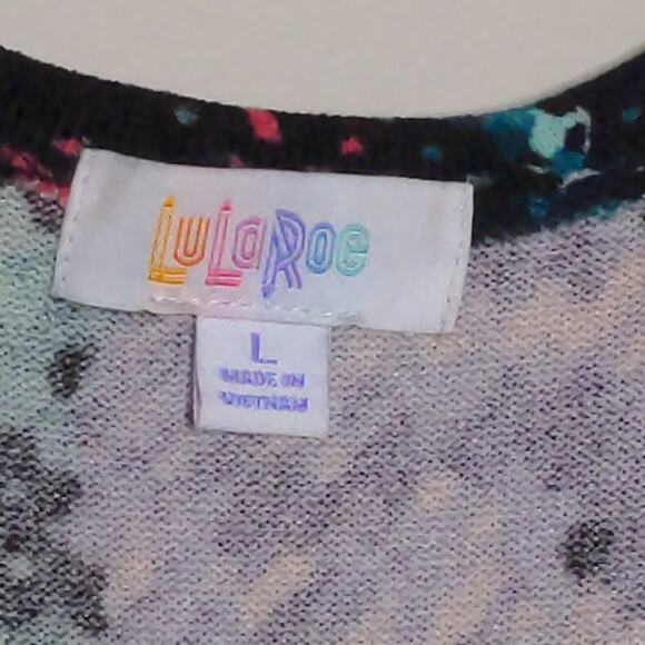 LuLaRoe Sarah Duster Cardigan - Size L - EUC - Picture 5 of 7